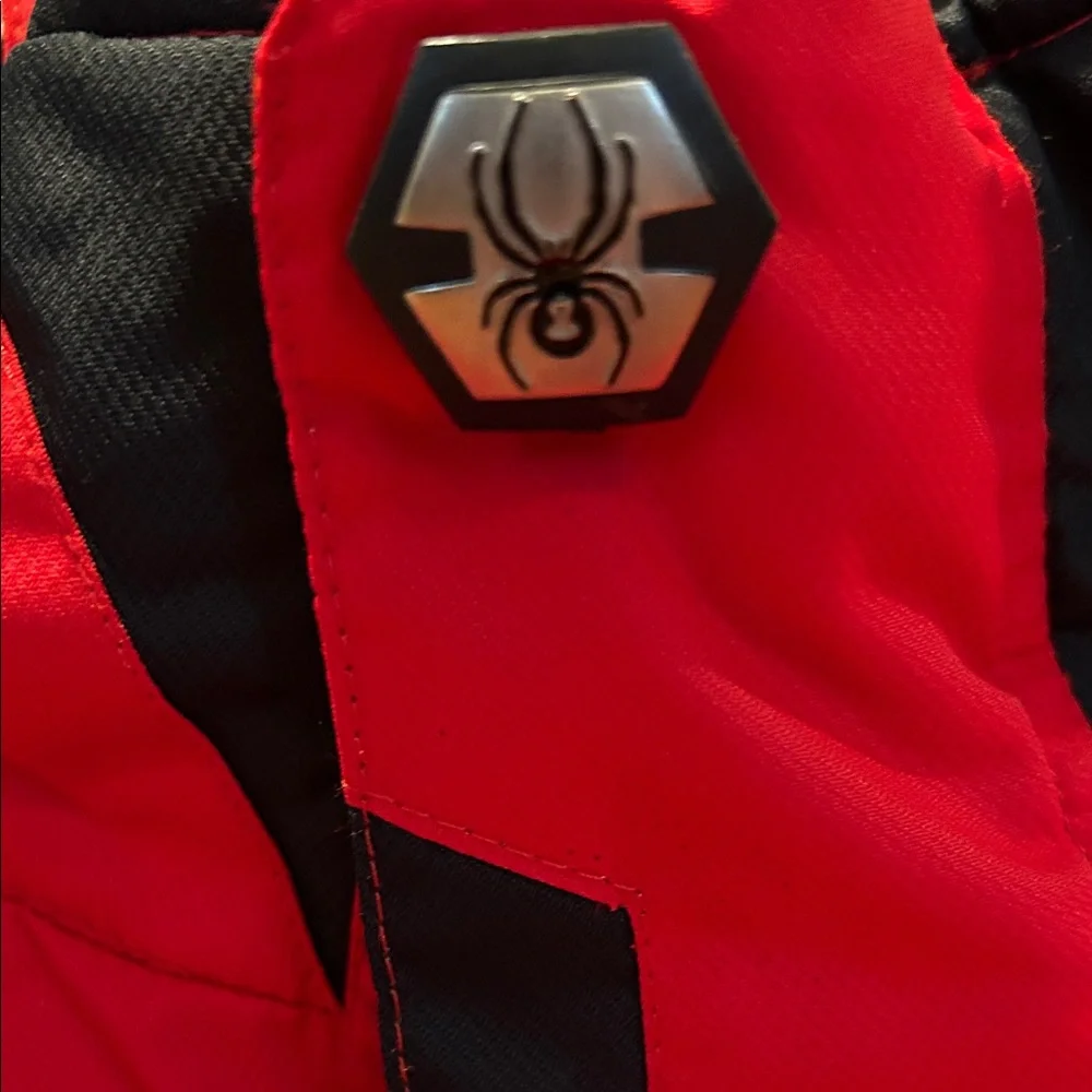 Spyder Red and Black Performance Jacket - Picture 6 of 8